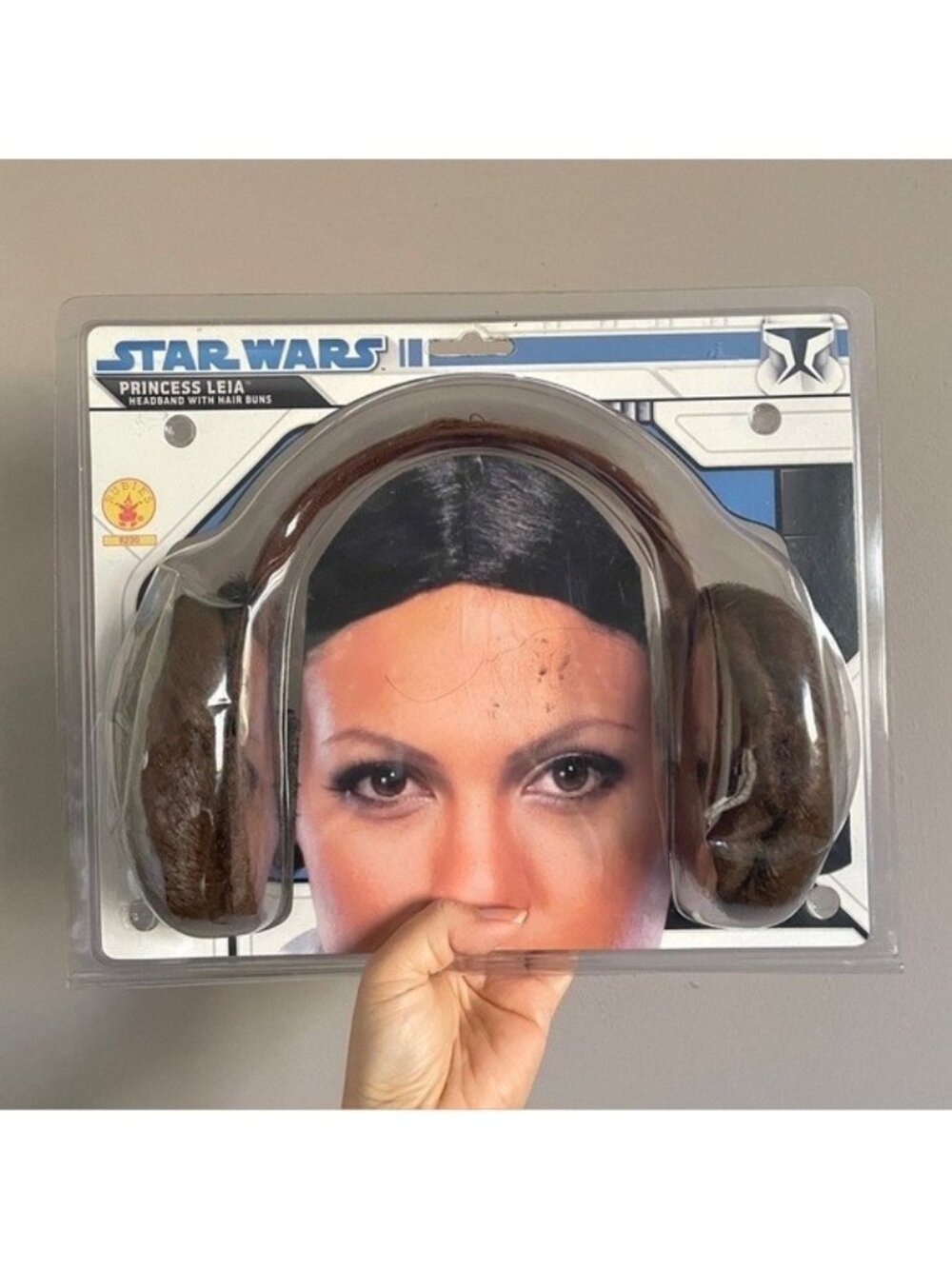 Princess Leia Headband with Hair Buns - new in package!